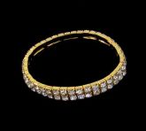Pulseira strass 2 voltas