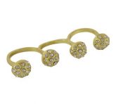 Anel strass